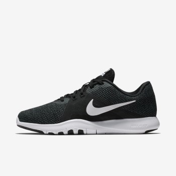 Nike Flex TR8 - Női Edzőcipő - Fekete/Sötét Szürke/Fehér